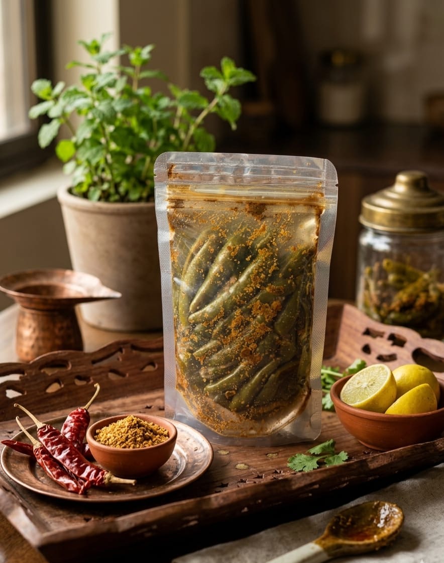 Hari Mirch Ka Achar