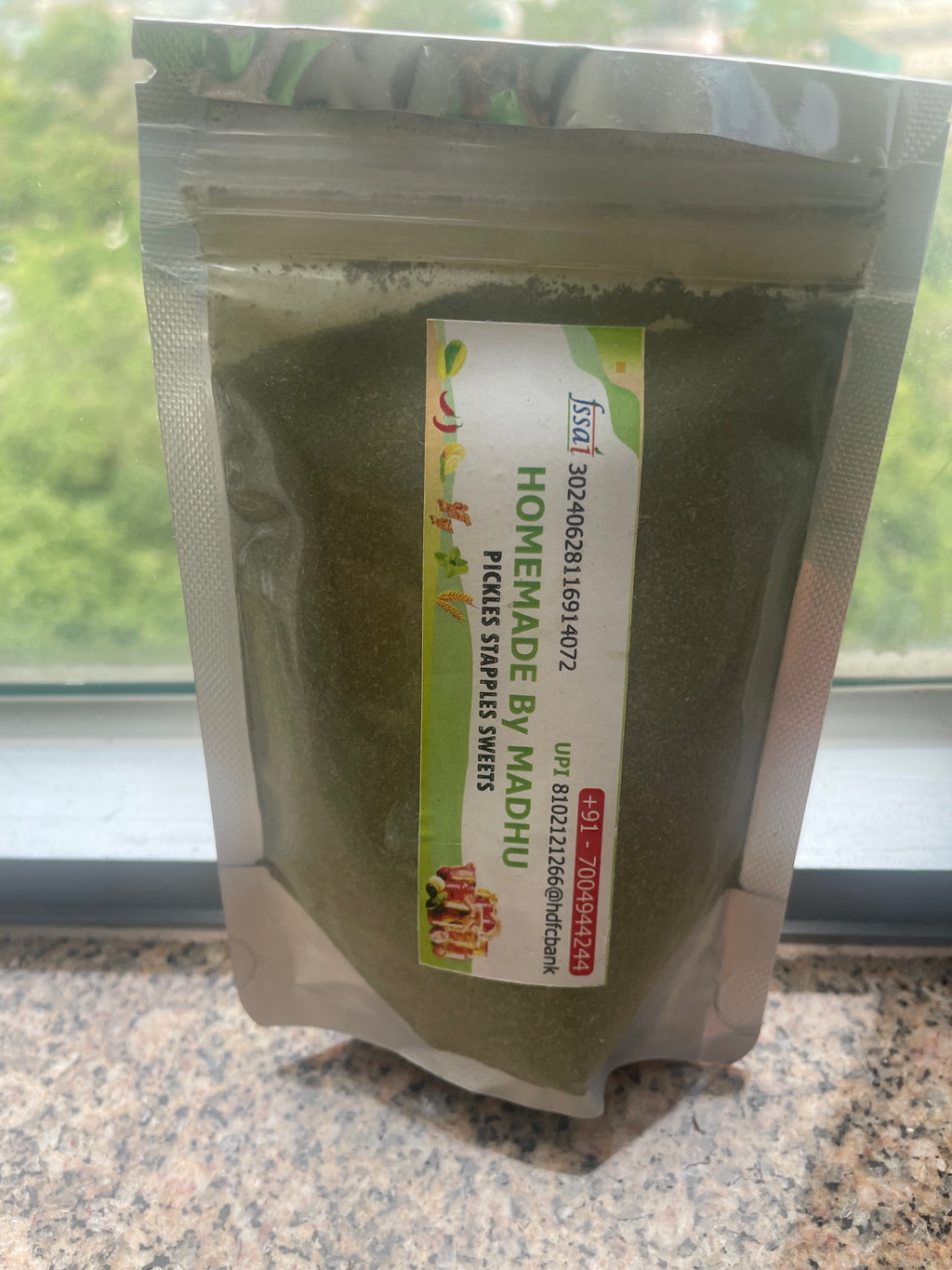 Homemade Moringa Powder - 100 gms