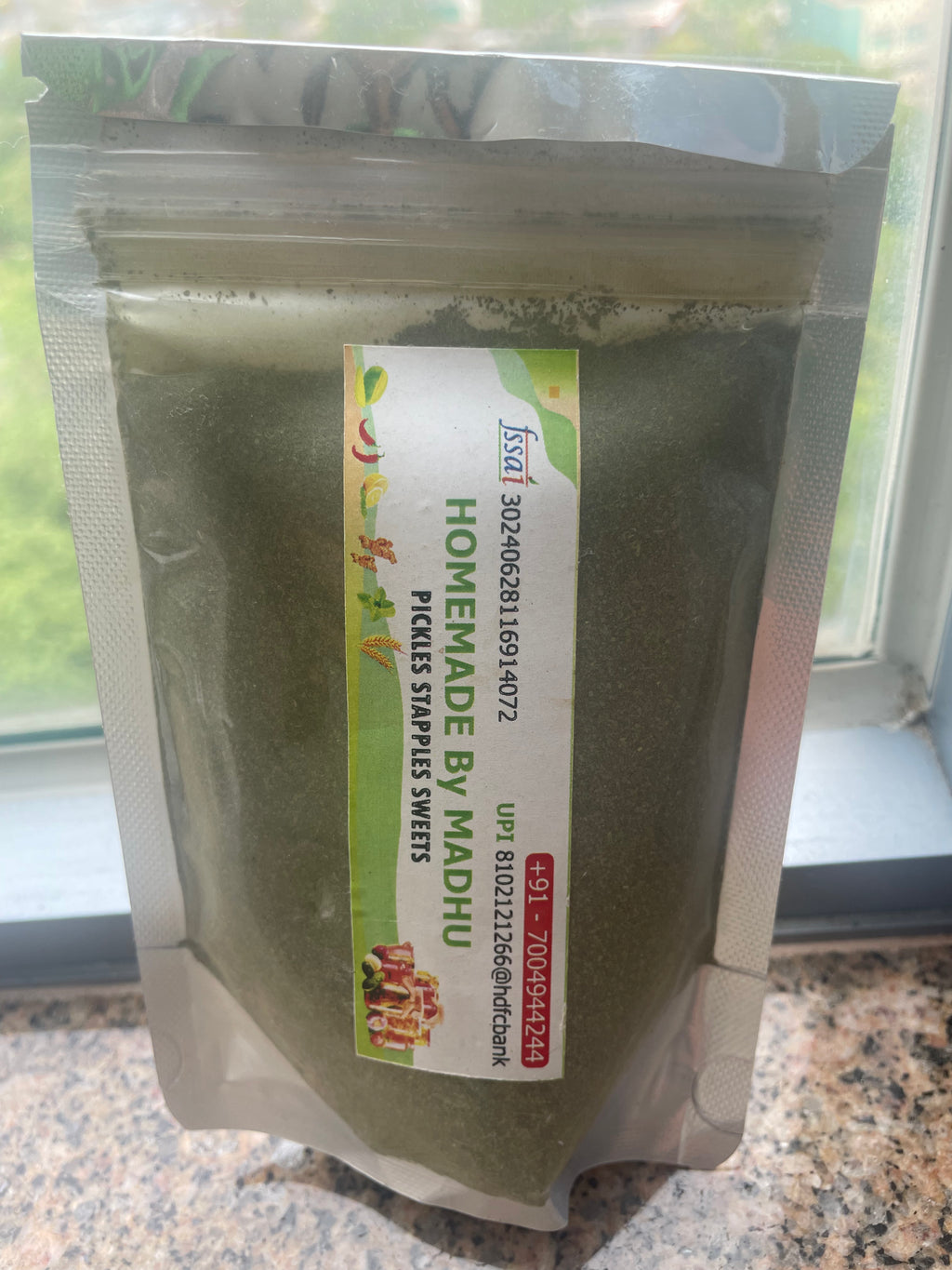 Homemade Moringa Powder - 100 gms
