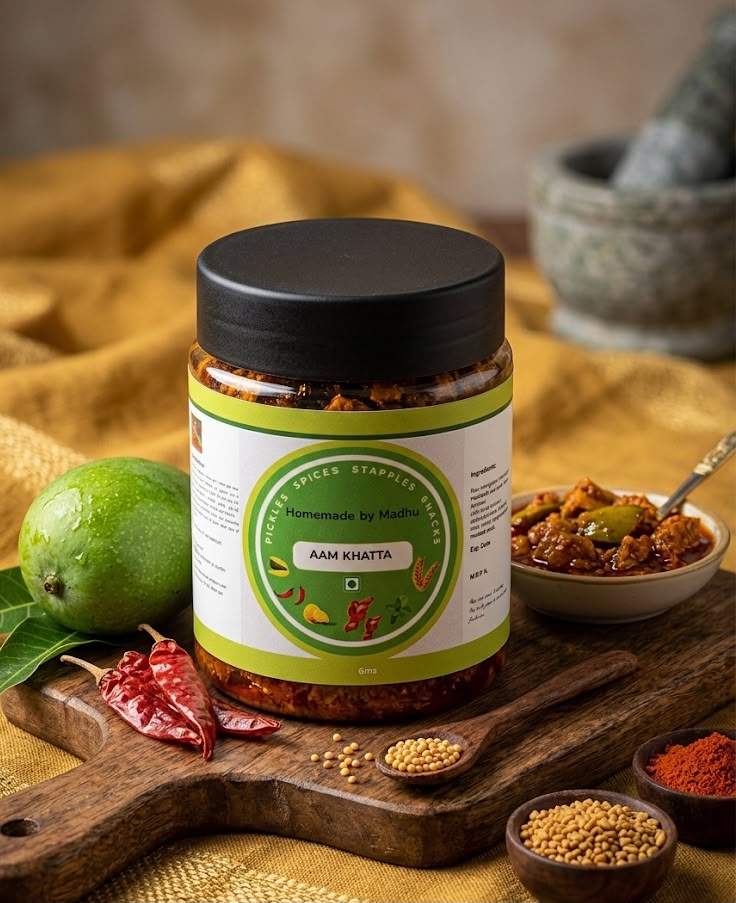 Aam Ka Khatta Achar (In Jar)