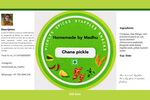 Chana Ka Achar