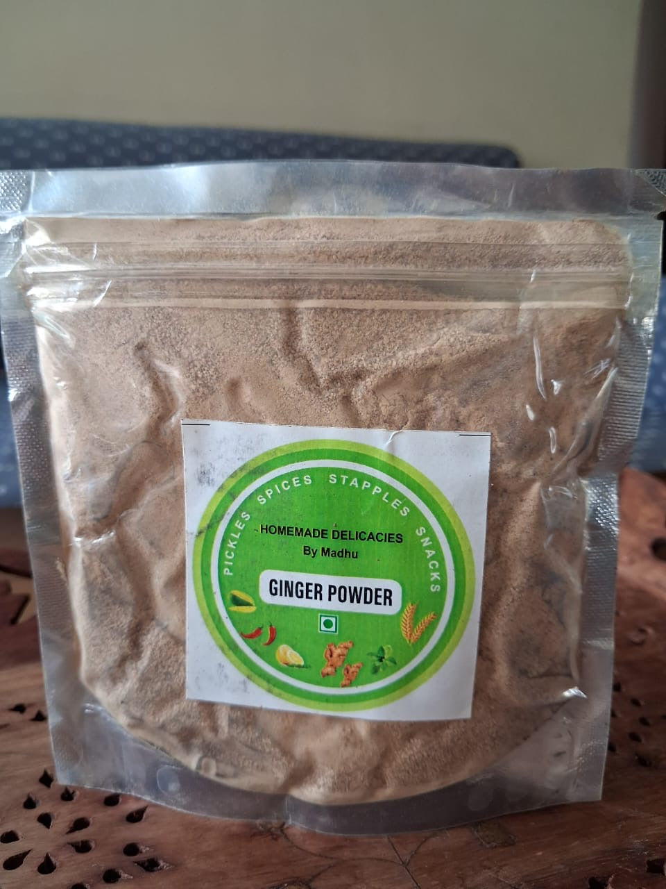 Homemade Ginger Powder - 100 gm